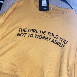 Yellow Crewneck